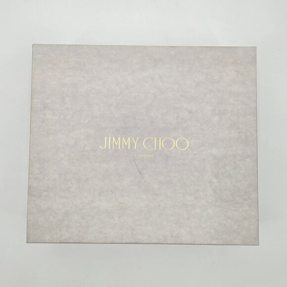 Jimmy Choo 100 Pumps Size 38 Pointed Toe Glitter Heels - Picture 10 of 11
